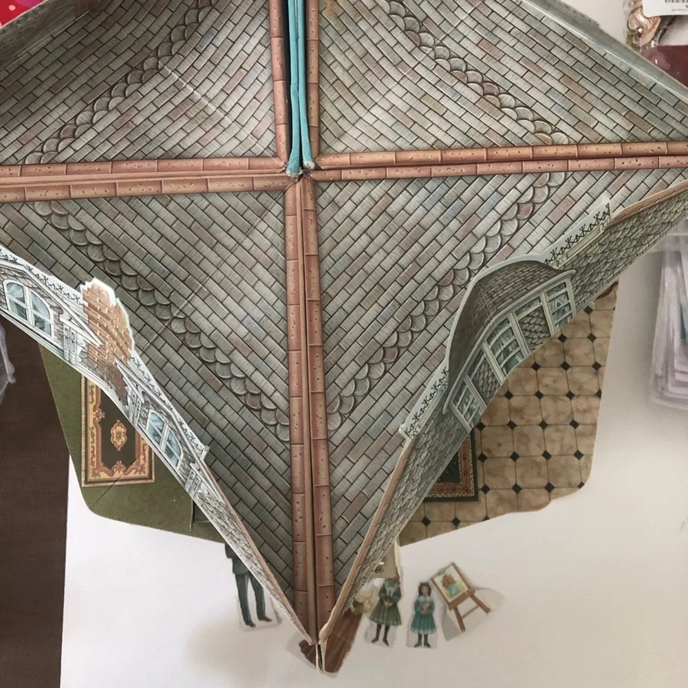 A Three Dimensional Victorian Doll House 3D Pop-Up Playset book